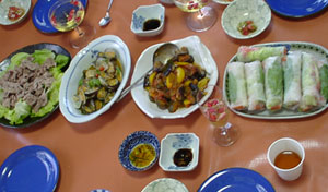 ハーブ料理のイメージ