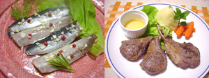 ハーブ料理のイメージ