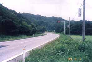 走り初めて少しした所。でも、もうなにもないですね。この辺はまだまだ余裕でした。